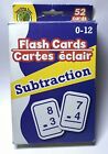 : Subtraction 0-12 Skill Drill Flash Cards, Great For Skill Building New