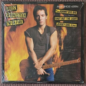 BRUCE SPRINGSTEEN I'M ON FIRE 4-TRACK 12 INCH HOLLAND SINGLE, SEALED - Picture 1 of 2
