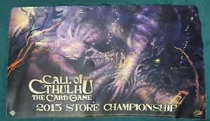 Playmat FFG Call of Cthulhu CCG/LCG - 2015 Store Championship - Foto 1 di 2