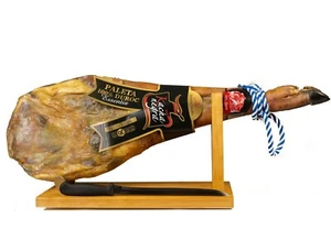 Paleta 100% Duroc KachaNegra Esentia 4-4,5kgCuracion Natural20M+Jamonero+Cuchill - Imagen 1 de 2