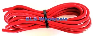 Cable de alimentación rojo 12 V automático calibre 8 10' ft coche barco cámper - Imagen 1 de 4
