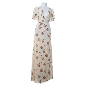Privacy Please, Wickelkleid, Größe: S, Beige/Mehrfarbig, Viskose/Polyester #EEJ - Bild 1 von 5