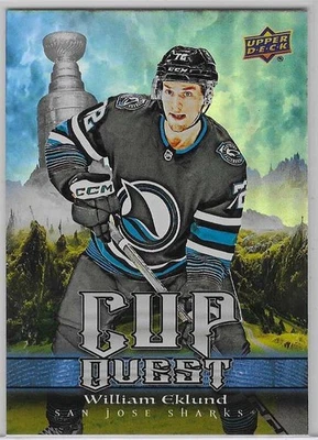 W. EKLUND+M.FERRARO 25-26 UPPER DECK SERIES 1 (CUP QUEST+UD CANVAS) - Image 1 of 4