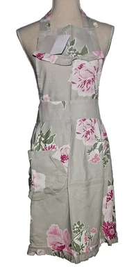 Grembiule Tessuto Regolabile Cucina Tessuto Fiori Brandani 90267 - Immagine 1 di 4