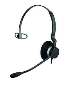 JABRA BIZ™2300 monaural Headset Noise Cancelling Schwarz Schnurgebunden NEU OVP - Afbeelding 1 van 1