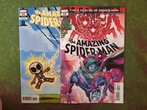 Marvel Comics Amazing Spider-Man 69 Main And Skottie Young 8 Deaths Of - Picture 1 of 3
