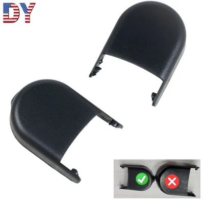 2 черных крышки гаек переднего рычага ветрового стекла для GMC Acadia Sierra Yukon 95271190 - Изображение 1 из 4