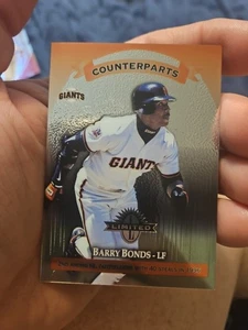Donruss Limited 1997 - Barry Bonds - #123 - Gigantes de San Francisco - NrMt-Mt - Imagen 1 de 3