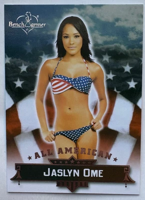 2015 BENCHWARMER JASLYN OME ALL AMERICAN INSERT CARD - Image 1 of 2