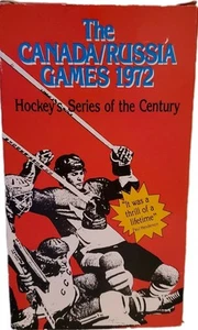 Los Juegos Canadá/Rusia 1972 - VHS - Memorabilia de hockey vintage nueva sellada - Imagen 1 de 3