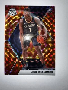 Mosaic Zion Williamson Rookie Reactive Orange #209 Pelicans 2019 - NBA - - Imagen 1 de 6