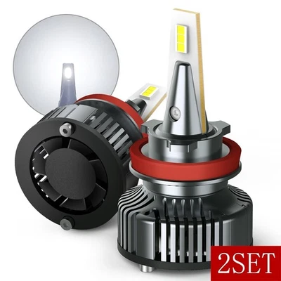 H11B LED Headlight Bulb for Kia Forte 2010-2013 Optima 2007-2015 Low Beam 2SET - Image 1 of 4