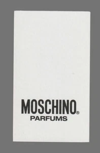 Carte publicitaire - advertising card - Moschino recto verso - Picture 1 of 2
