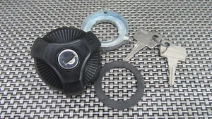 2512308 Fuel Tank Cap with Key for Piaggio Ape 50 Tank IN ME... - Picture 1 of 1
