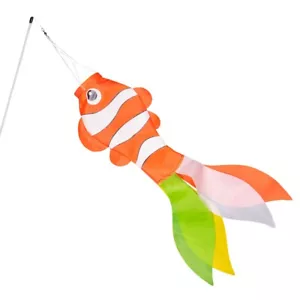 Sacco a vento CIM Clownfish resistente ai raggi UV e resistente alle intemperie Dimensioni: 15x60cm - Foto 1 di 2