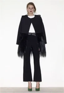 PANTALON CELINE Phoebe Philo velours 36 - Picture 1 of 6