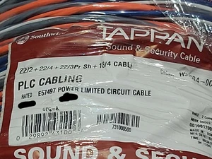 Cable de control de acceso sin camisa Southwire 18/4C+22/3P+22/4C+22/2C CMP/50 pies - Imagen 1 de 8