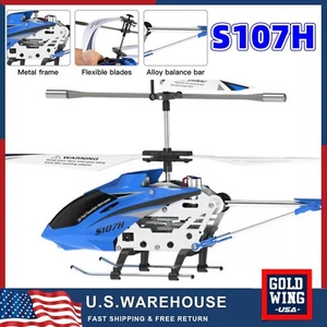 NEW RC Helicopter One Key Take Off/Landing Mini Helicopter w/ Gyro for Adult Kid - Picture 1 of 7