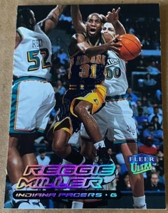 REGGIE MILLER HOF 1999-00 Fleer ULTRA Card #34 NM-MT Condition - Picture 1 of 2