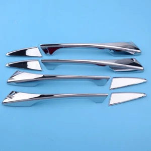 Chrome Side Door Handle Cover Fit For Acura TLX 2015 2016 2017 2018 2019 2020 - Picture 1 of 5