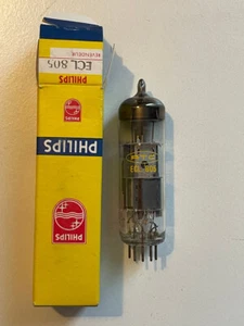 Rare ! Original NOS Lampe PHILIPS /RTC ECL805 (ECL 805) (tube valve röhre - amp) - Photo 1/1
