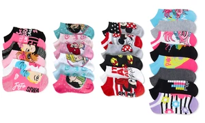Disney Princess, Trolls 2, JoJo Siwa, Minnie Mouse Girls No Show Socks - Imagen 1 de 24