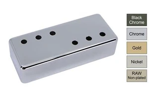 50mm - 3 x 3 Mini Humbucker Pickup Cover Nickel Silver - Picture 1 of 6