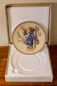 1972 Goebel MJ Hummel 2nd Annual Plate BN Original Box Vintage Collectible - Picture 1 of 5