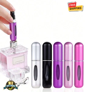 1 pc Mini Refillable Perfume Atomizer Travel Spray Bottle Portable Scent Pump - Picture 1 of 7