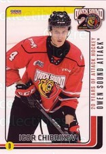 2019-20 Owen Sound Attack #3 Igor Chibrikov