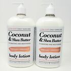 2 Coconut And Shea Butter Vanilla Coconut Lotion Essential Oil Home And Body Co 28Oz