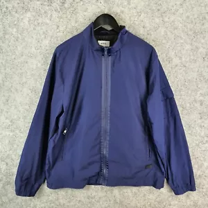Marcs Jacket Mens 2XL Blue Full Zip Pockets Solid Casual 10442 - Picture 1 of 15