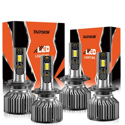 Combo de faros LED haz alto bajo para Mercedes-Benz CLS63 AMG 2007-2011 4x H7 H7 Foto 1 de 4