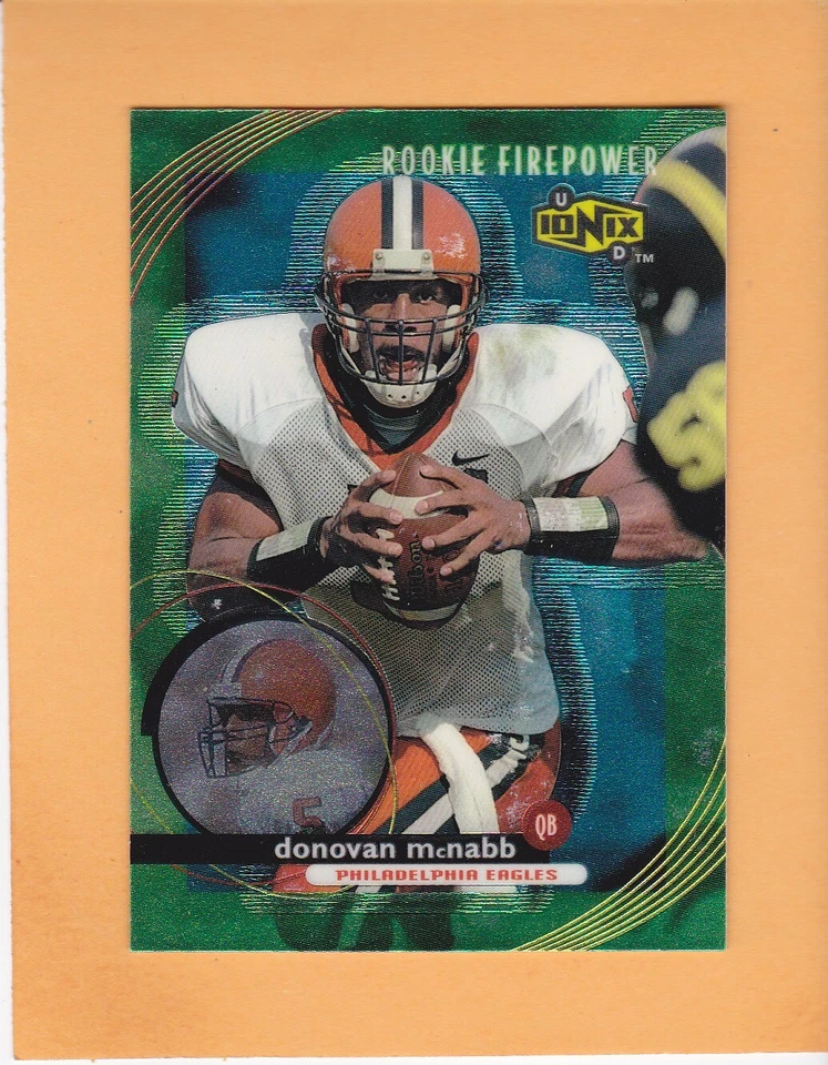 DONOVAN MCNABB 1999 UD IONIX ROOKIE #65 PHILADELPHIA EAGLES - Image 1 of 2