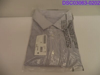 Men's 20 Nordstrom Signature Traditional Fit Long Sleeve White w Blue Stripe - Image 1 of 4