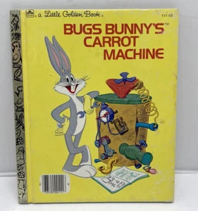Vintage Little Golden Book Bugs Bunny‘s Carrot Machine Clark Carlisle 1990 - Picture 1 of 10