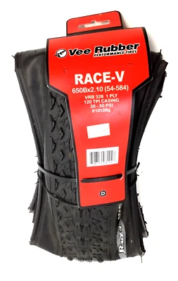 27.5" Mountain Bike Tire Vee Tire Race-V 27.5 x 2.1 Dual Compound Bicycle 610g - Image 1 of 4