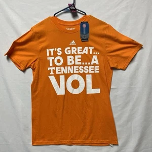 Neu adidas Tennessee Volunteers T-Shirt Herren Gr. M orange The GO-TO Tee lizenziert - Bild 1 von 5