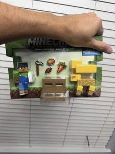 2025 Minecraft Figur 2-Pack: SUNNY AND YELLOW SHEEP (mit Farmland Items, Blocks) - Bild 1 von 2