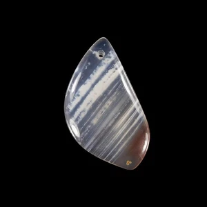Mexican Agate 41x23x6 mm Pendant bead HF338063 - Picture 1 of 4