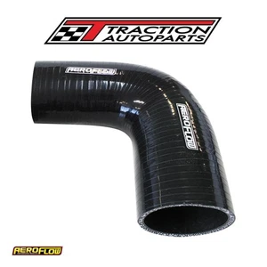 Silicone Hose Reducer 90 Deg; Black I.d 1.50-1.37" 38-35 mm, Wall 4.5 X 125 mm 9 - Picture 1 of 1