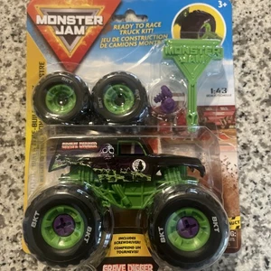 Monster Jam Grave Digger - Mechanix Build & Rebuild Monstertruck Maßstab 1:43 - Bild 1 von 3