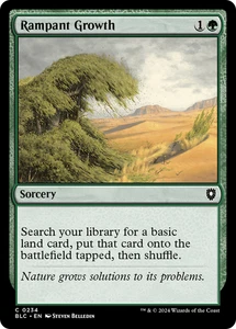 Rampant Growth #234 | Near Mint | BLC Bloomburrow Commander Magic MTG - Picture 1 of 1