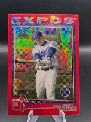 Topps 2004 cromo rojo X-Fractors #269 Juan Rivera Foto 1 de 4