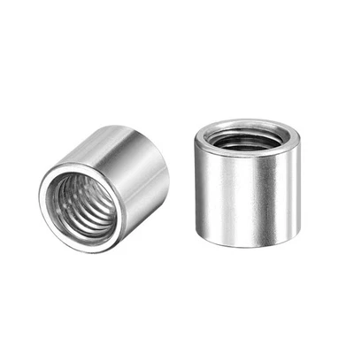 M10x14mmx13mm Weld On Bung Nut Threaded 201 Stainless Steel Insert 10pcs Foto 1 de 3
