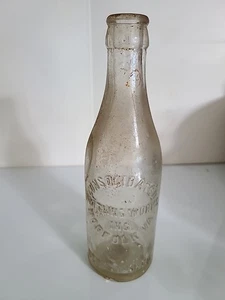 Vintage Antique Soda Bottle AMERICAN BOTTLING COMPANY NORFOLK Va Circle Slug - Picture 1 of 10