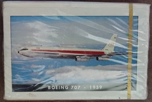 TWA Collectible Card Deck BOEING 707 1959 SEALED - Picture 1 of 5