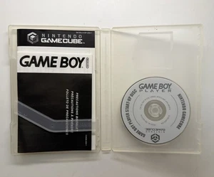 Nintendo GameCube GameBoy Player Start Up Disc w/ Case and Manual Tested - Picture 1 of 3