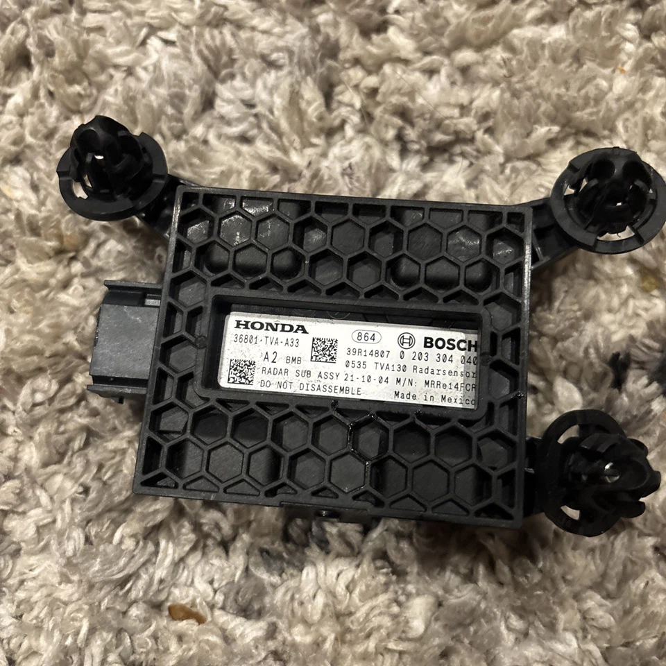 2021-2022 Honda Accord Front Radar Unit Gasoline Lx 36801-Tva-A33 OEM📦 - Image 1 of 4
