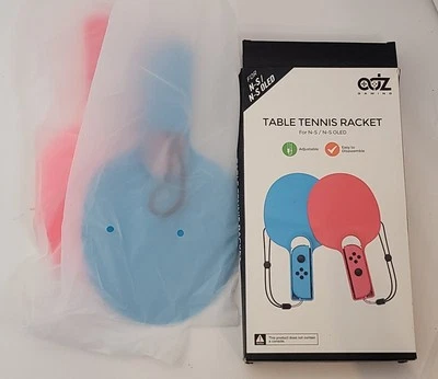2pcs Table Tennis Grip Tennis Games Racket for Switch Or Switch OLED Game - Image 1 of 4